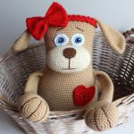 patron gratis perro amigurumi | free amigurumi pattern dog