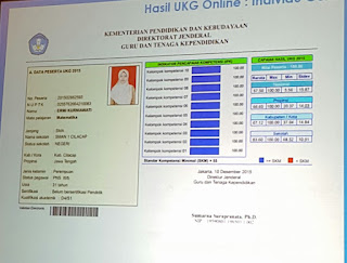 Hasil UKG 2015 Sempurna 100