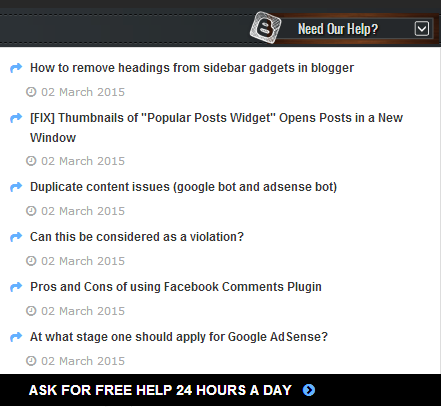 latest forum topics