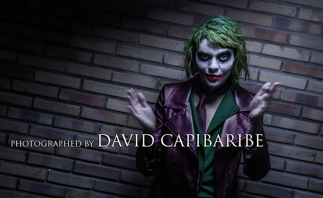 David Capibaribe fotografa Karla Alexandrino como Joker
