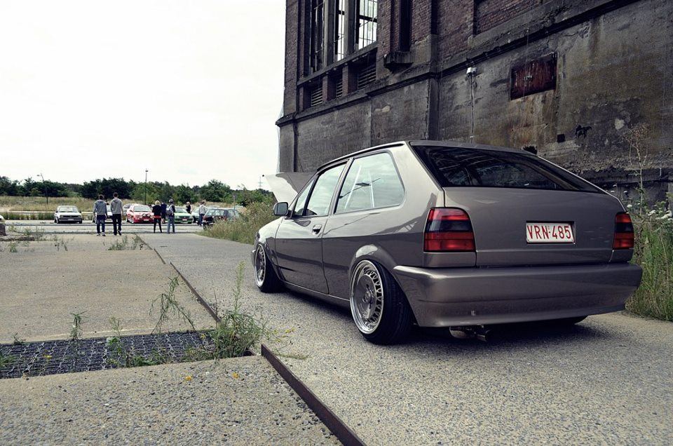 This Polo G40 is complete upbuild by a guy from Belgium