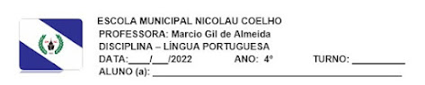 Avaliação Leitura e Interpretação -  II Trimestre - 4º ano