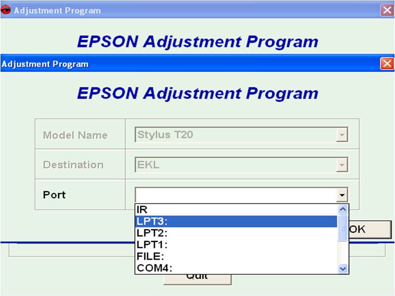 TryPrint: Cara mereset printer epson stylus T20E