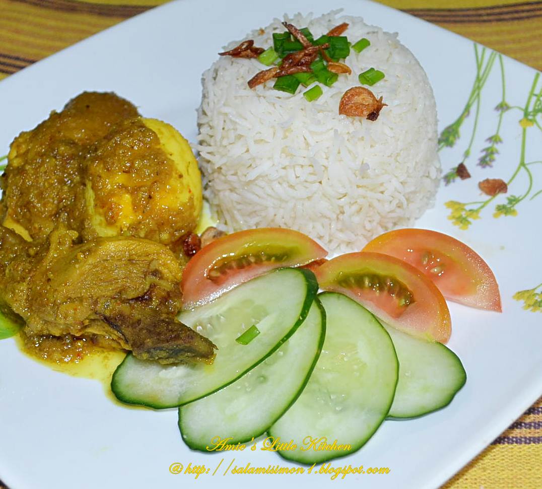 AMIE'S LITTLE KITCHEN: Nasi Ayam Ungkep