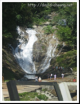 Waterfall on cameron Highland