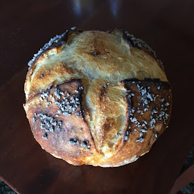 our artisan sourdough bread (not whole wheat)