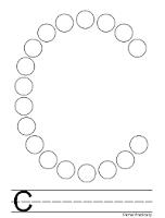 Enjoy these free do a dot printables of the ABC's! (To save or print ...