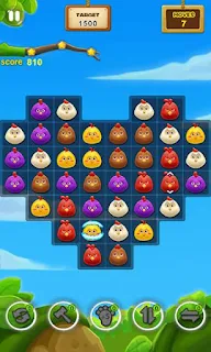 Screenshots of the Chicken crush 2 for Android tablet, phone.