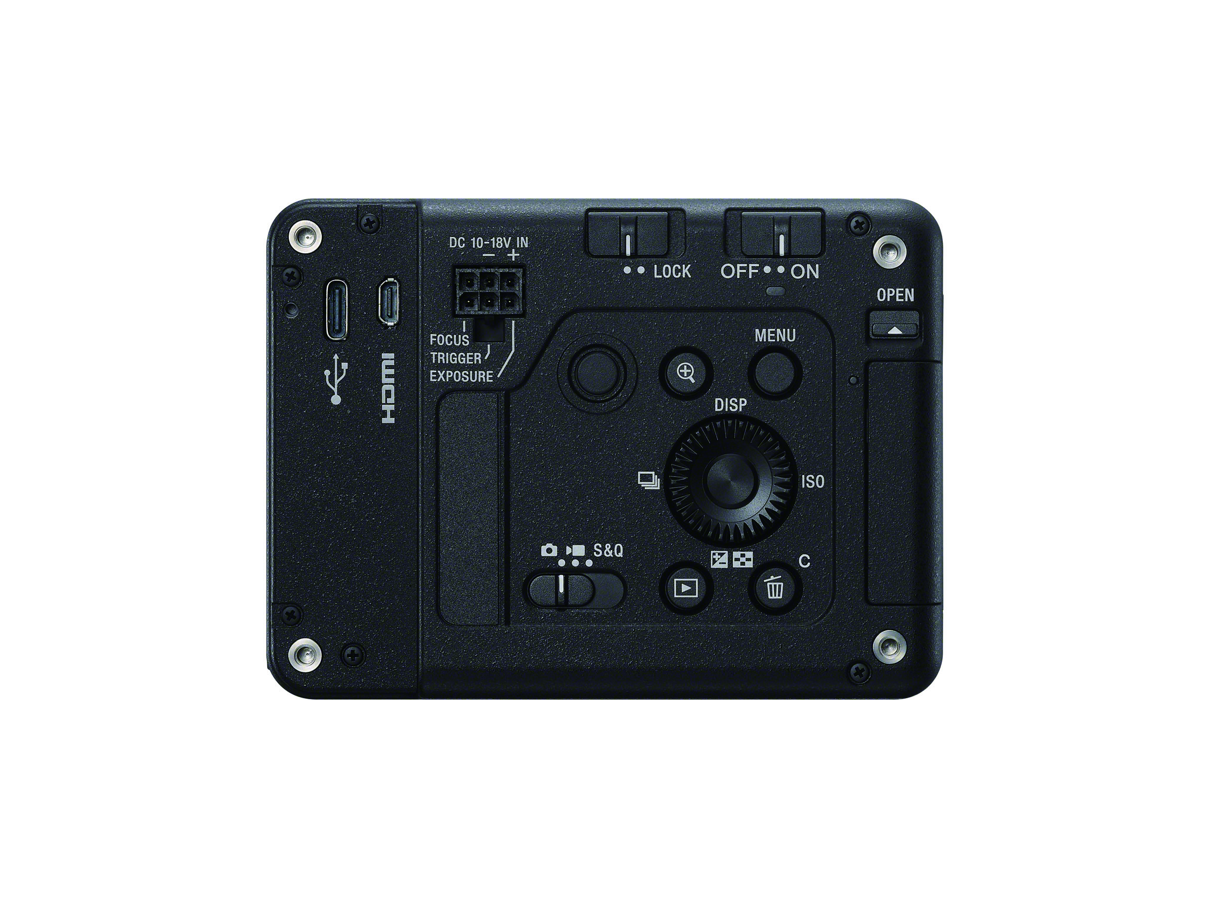 Камера Sony ILX-LR1, вид сзади