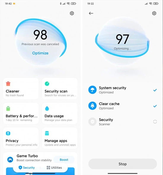 MIUI 12 security