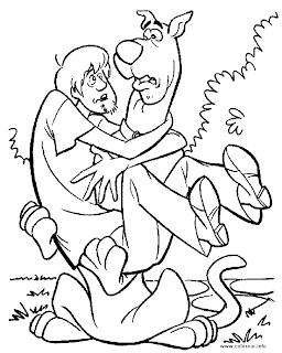 scooby doo coloring pages