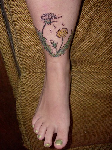 charming girls: Ankle Tattoos