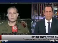 Komandan Pasukan Zionis Kabur Saat Wawancara Live Channel 13, Begitu Mendengar Sirene Peringatan Roket Hamas