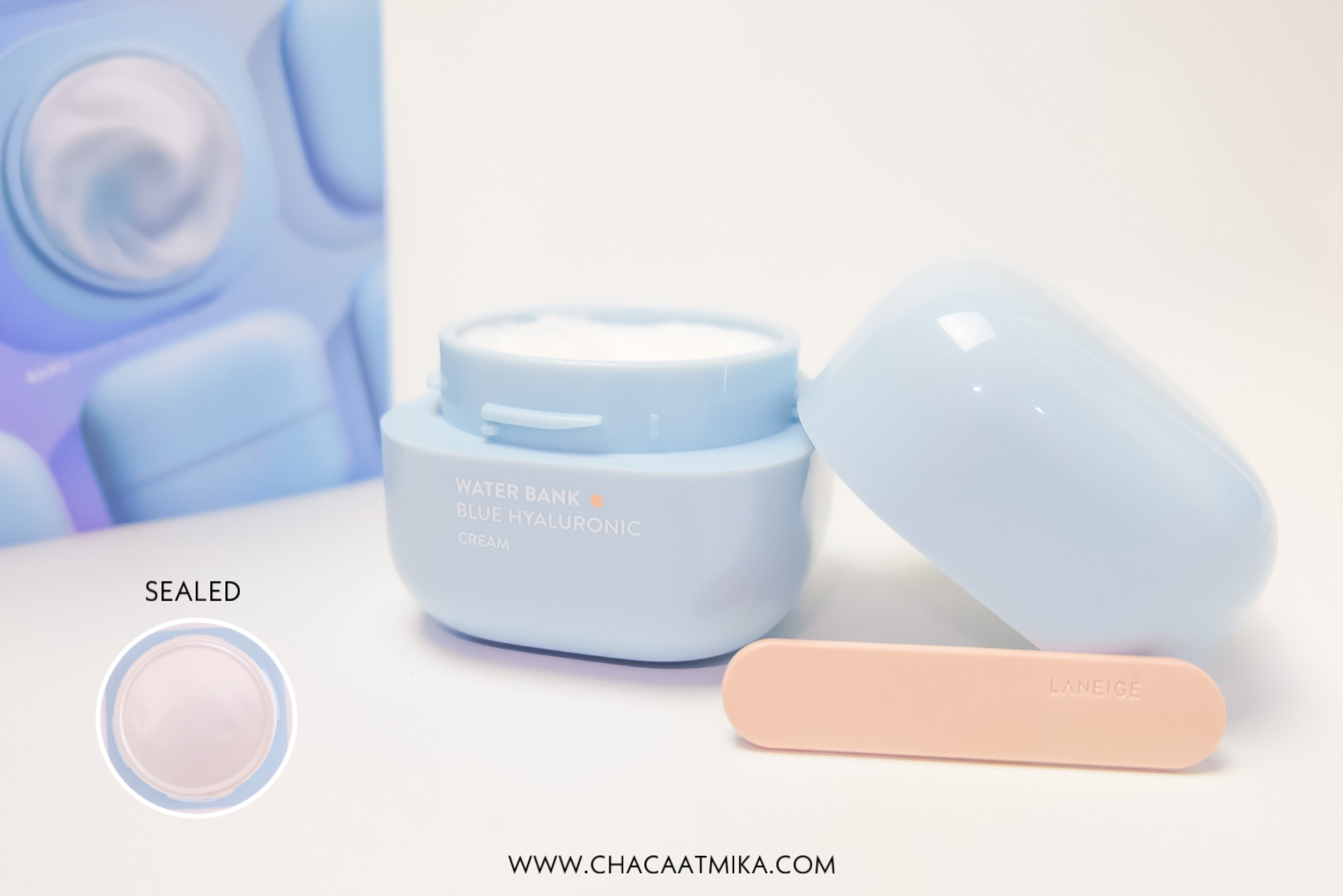 [Skincare Review] Laneige Water Bank Blue Hyaluronic Serum & Cream