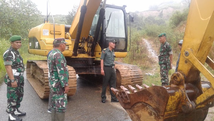 Satu Alat Berat Dikerahkan di Area TMMD