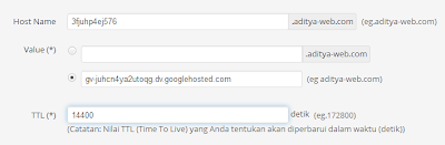  Cara Mengganti Domain .blogspot.com Menjadi .com (Blogger Custom Domain)