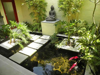 Picture of Natural Minimalist Garden Pond