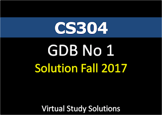 CS304 GDB No 1 Solution Fall 2017