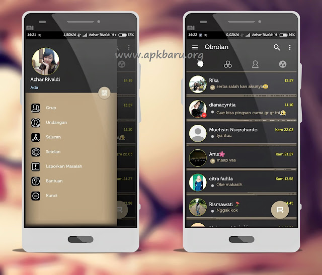Download BBM Mod Aksara v3.0.0.18 Apk