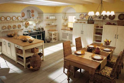 Classic Wooden Furniture in Kitchen Design #1