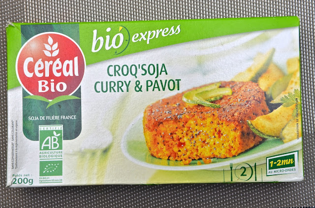 Céréal Bio - Croq'Soja Curry & Pavot - Végétarien - Steak végétal - Poppyseed - Suggestion de présentation