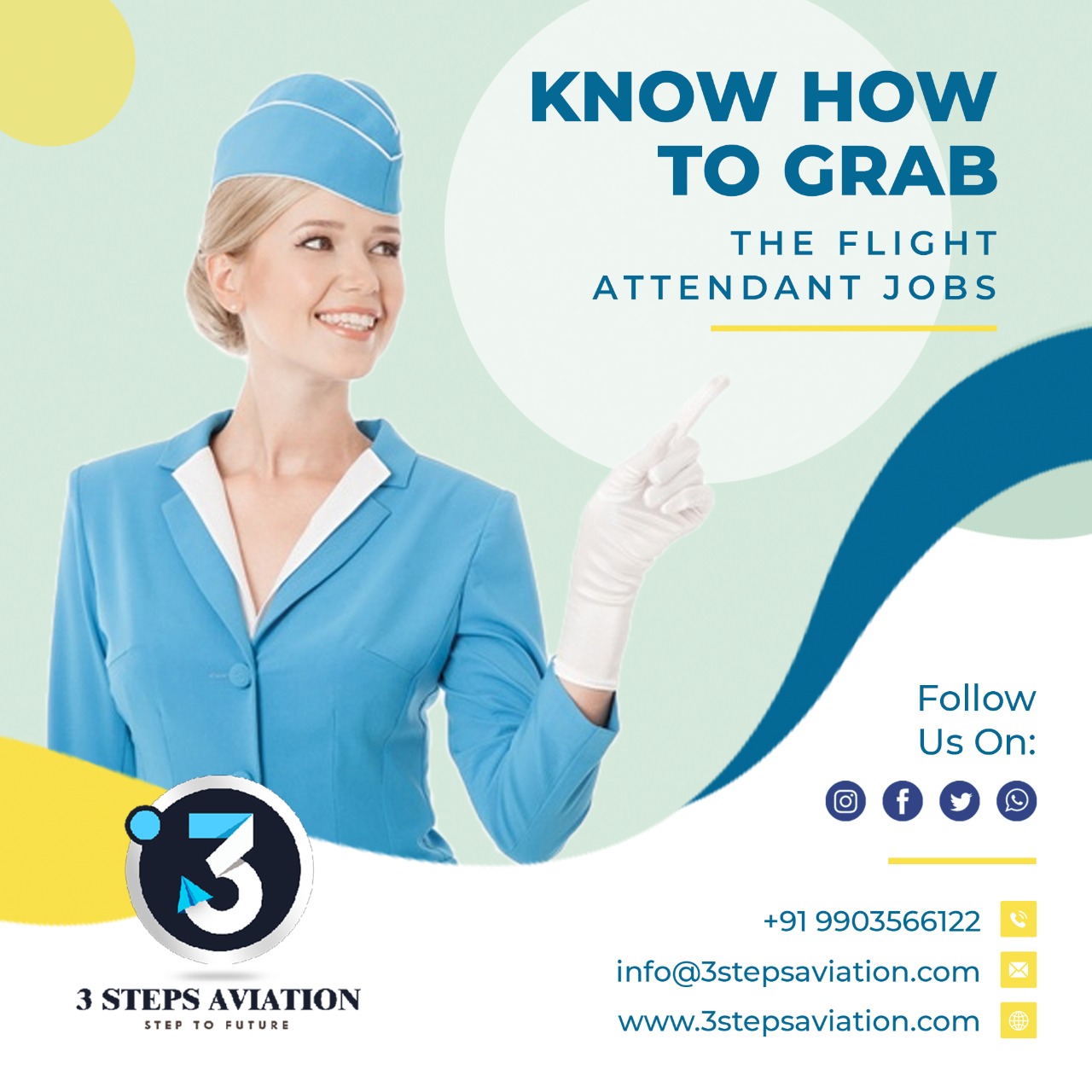 Know how to grab the flight attendant jobs in Kolkata