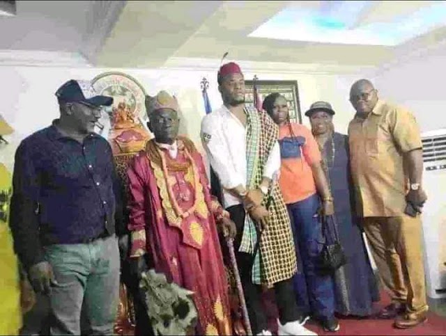 Rivers Honours Super Eagles Goalkeeper, Nwabali With Chieftaincy Title (Photos). 