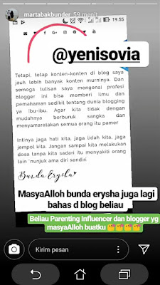 blogger parenting sekaligus influencer