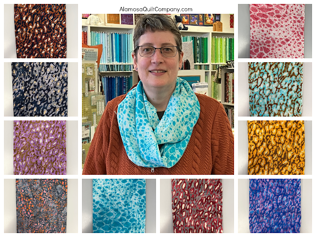 Infinity Scarf choices collage
