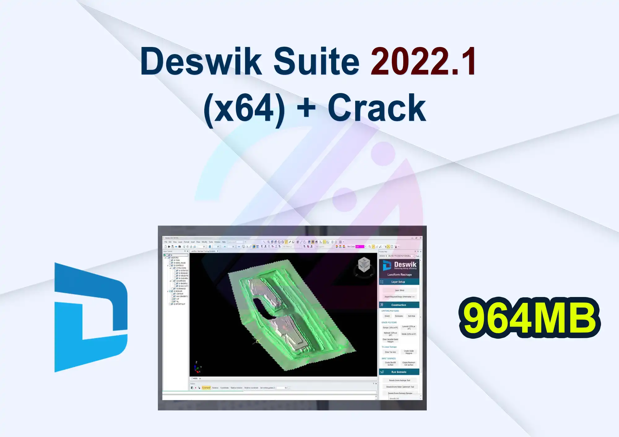 Deswik Suite 2022.1 (x64) + Crack