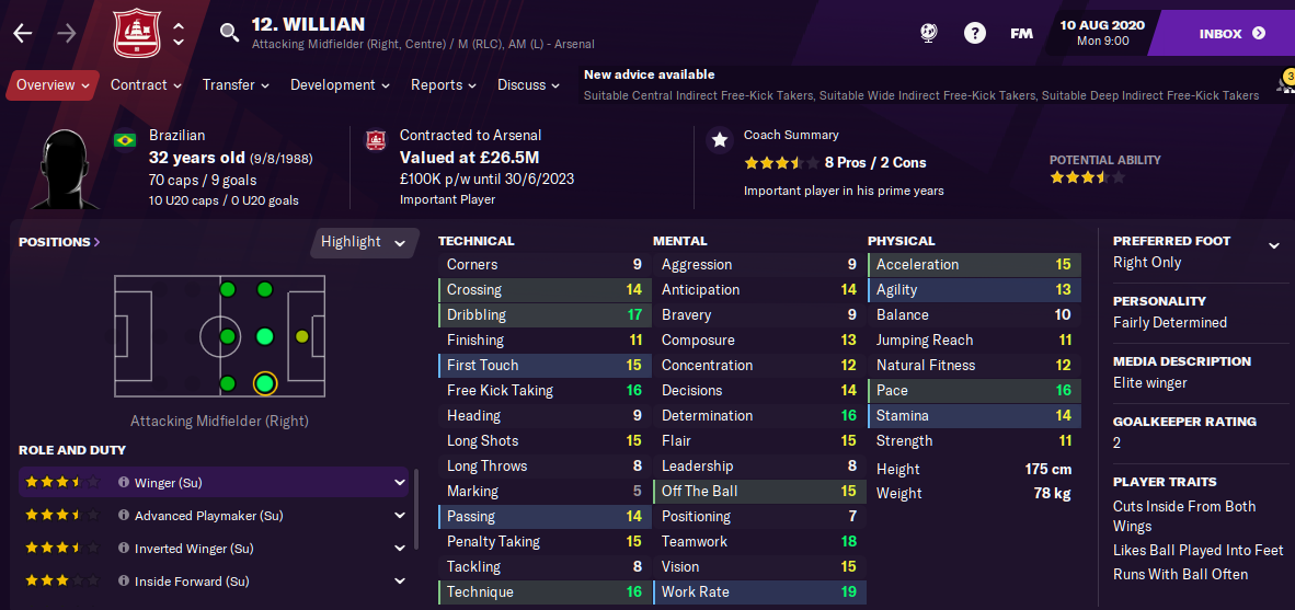 FM21 Willian