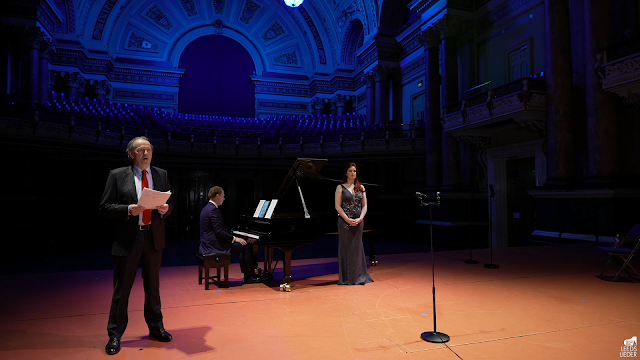 Leeds Lieder - Kevin Whately, Joseph Middleton, Kitty Whately - Leeds Town Hall (taken from live stream)