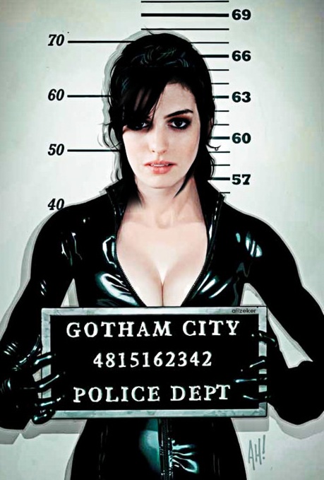 The K Line Anne Hathaway as Catwoman