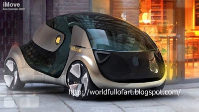 imove, icar, apple, concept car, future car, cool, smart, creative, design