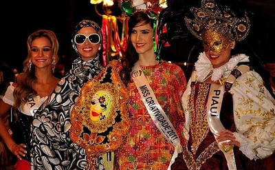 Miss Mundo Brasil World Brazil 2011 Creativity Costume Competition