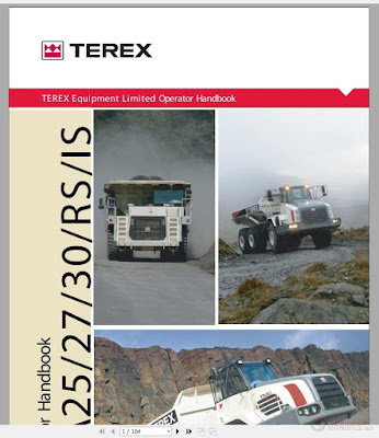 Terex Some Model Operator Manual Full Download DVD