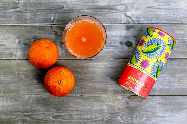 Limitless Baobab Boost Drink aduna oranges