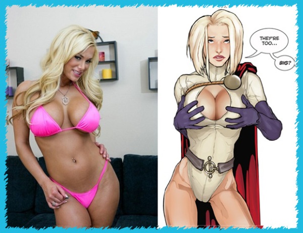 Shyla Stylez as Power Girl