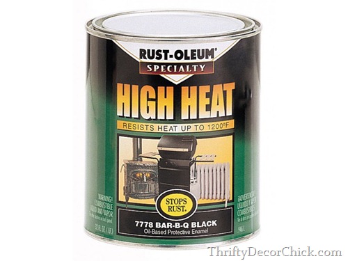 high heat black paint