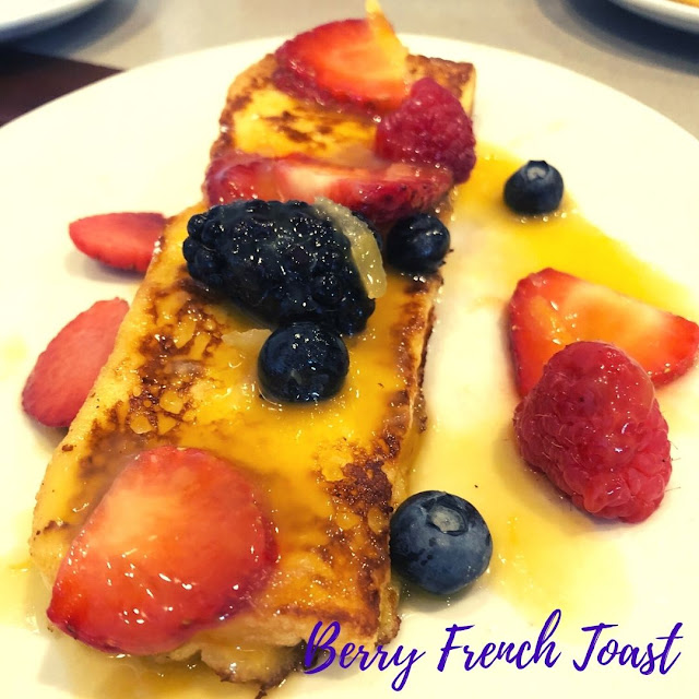 Vibrant Berry French Toast from WynBurg Cafe