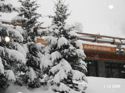 Nevada en Baqueira