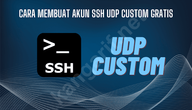 cara membuat akun ssh udp custom gratis