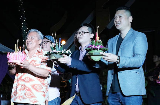 Launching Of The RAMA V Party With Andre Shum (right) & Datuk Chef Wan (left)