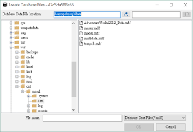 SSMS Attach mssql-server-linux Location