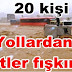 Yollardan cesetler fışkırıyor