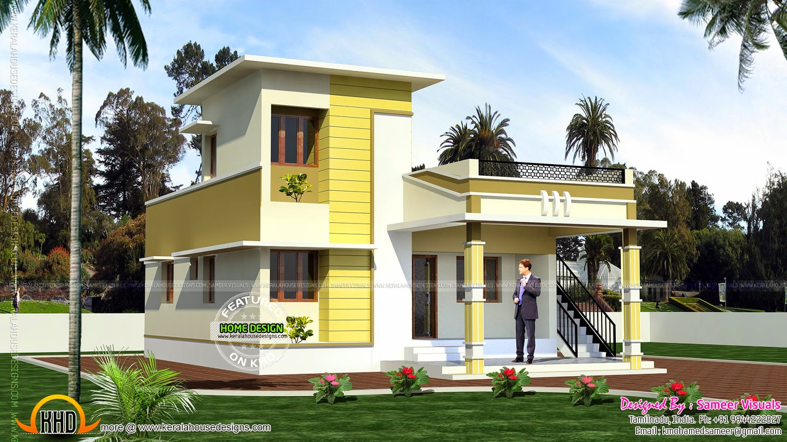 Single storied Tamilnadu  home  Kerala home  design and 