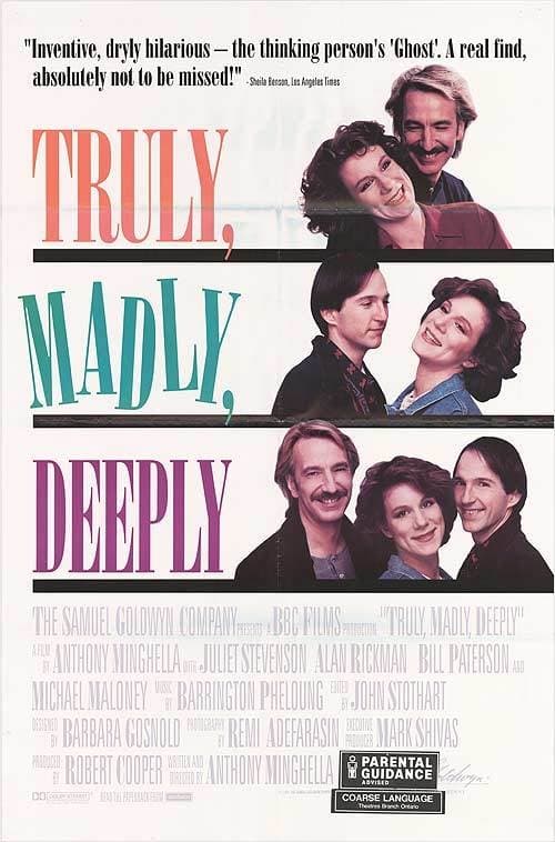 [HD] Truly Madly Deeply 1990 Pelicula Completa En Castellano