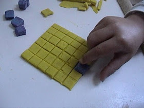 math with playdoh, 