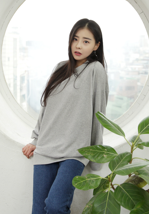  Cotton Extended Sleeve Pullover