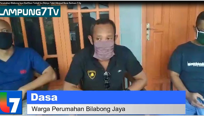 Warga Bilabong Jaya Ini Bantah Isu Viral Terkait Beras Bantuan 5 Kg dijual 25 ribu